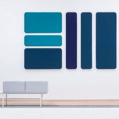 Akoestische wandpanelen Zofia impressie