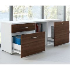 4-poot bureau Bello (Wit)