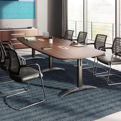 Palmberg tonvormige vergadertafel