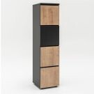 Houten Lockerkast Eliza - 4 vakken