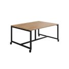 Verrijdbare kantinetafel Jalka 75 cm hoog - 160 x 108 cm