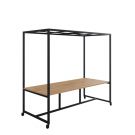 Verrijdbare vergadertafel Olka 75 cm hoog - 240 x 100 cm