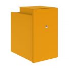Hangend ladeblok Buddy met cilinderslot - Zonnebloemgeel