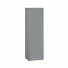 Bisley roldeurkast Basic 198 x 60 cm - Zilver