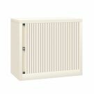 Bisley roldeurkast Basic+ 70 x 80 cm - Krijtwit