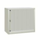 Bisley roldeurkast Basic+ 70 x 80 cm - Lichtgrijs