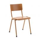 Kantinestoel Fly - Okerbruin