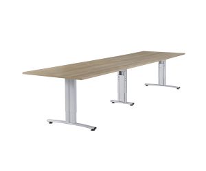 Grote vergadertafel Maroon