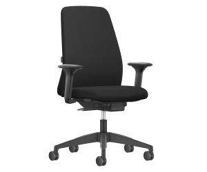 Interstuhl New Every Basic bureaustoel - Zwart