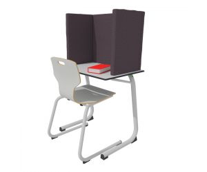 Deskify akoestisch bureauscherm TopDesk Extended