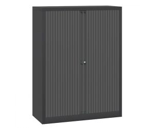Bisley roldeurkast Basic H133 x B100cm (Antraciet)
