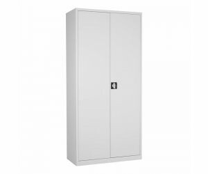 Draaideurkast H195 x B92cm Lichtgrijs
