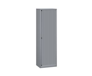 Bisley roldeurkast Basic 198 x 60 cm - Zilver
