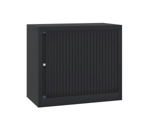 Bisley roldeurkast Basic+ 70 x 80 cm - Zwart