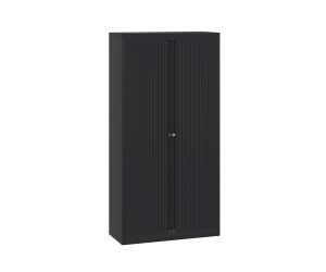 Bisley roldeurkast Basic 164 x 120 cm - Zwart