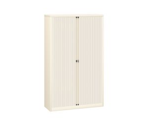 Bisley roldeurkast Basic+ 198 x 120 cm - Krijtwit