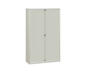 Bisley roldeurkast Basic+ 198 x 120 cm - Lichtgrijs