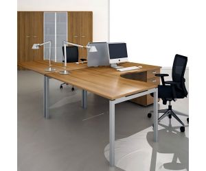 Hoekbureau Madrid - 140 x 140 cm