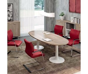 Ovale Vergadertafel - 200 x 110 cm