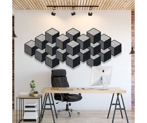 Akoestisch wandpaneel Cube