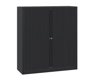 Bisley roldeurkast Basic H133 x B120cm (Zwart)